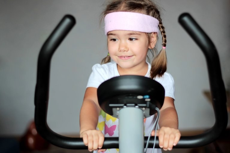 Indoor cycling - rodzic + dziecko