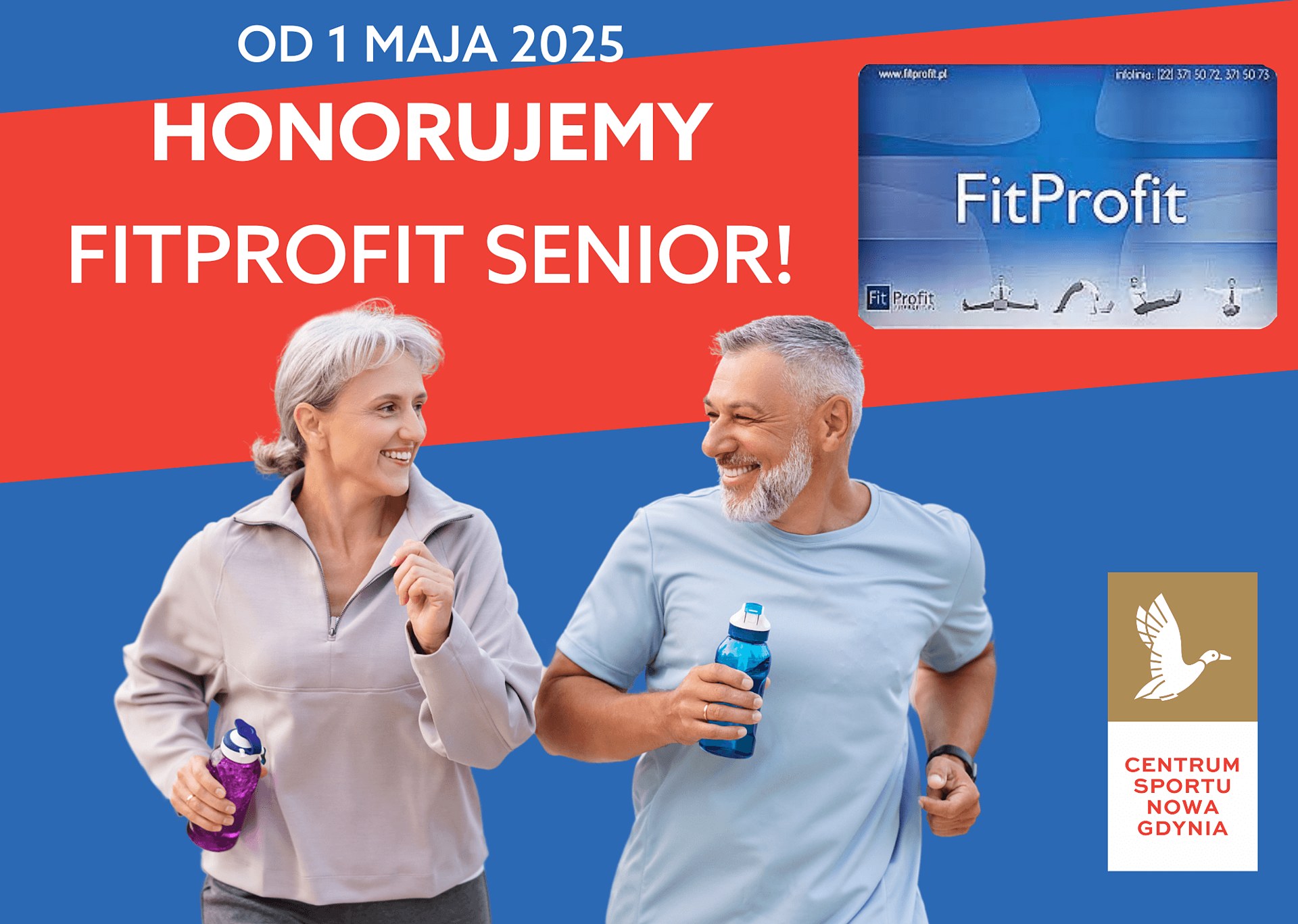 Zapraszamy osoby korzystające z kart FitProfit Senior