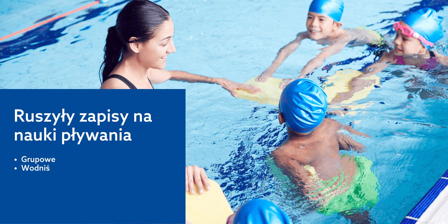Zapraszamy na kursy nauki pływania
